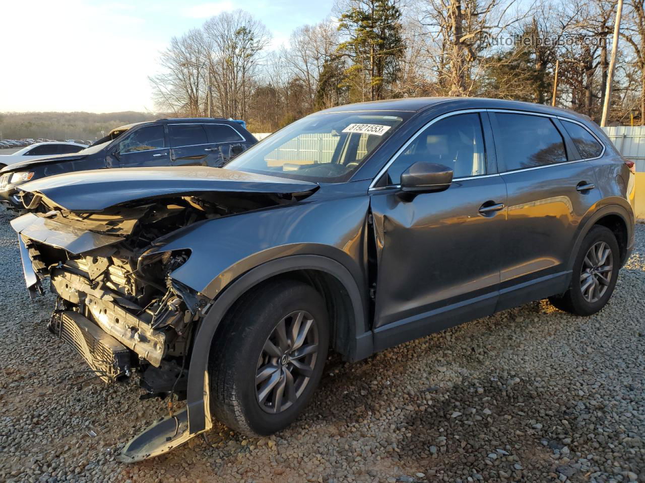 2018 Mazda Cx-9 Sport Gray vin: JM3TCABY1J0202528