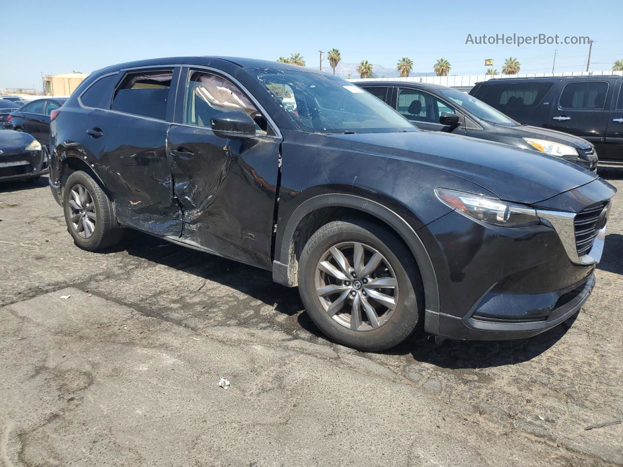 2018 Mazda Cx-9 Sport Black vin: JM3TCABY3J0231805