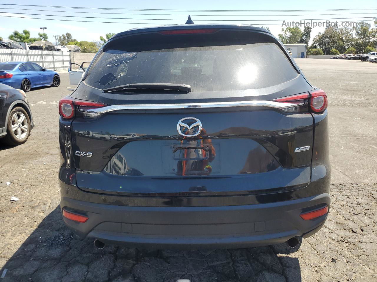 2018 Mazda Cx-9 Sport Black vin: JM3TCABY3J0231805