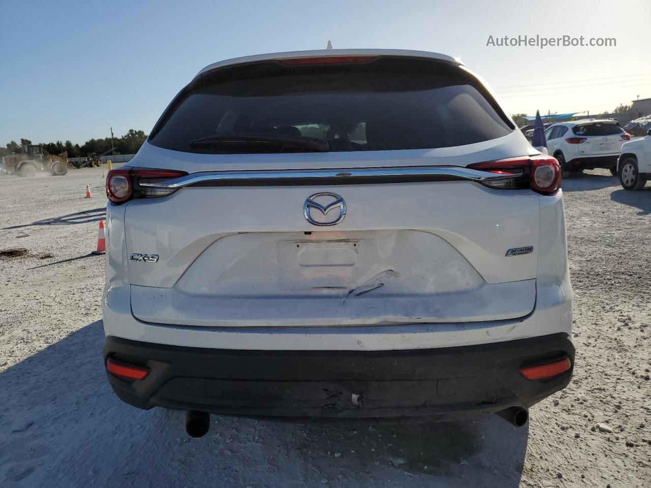 2018 Mazda Cx-9 Sport White vin: JM3TCABY4J0230761