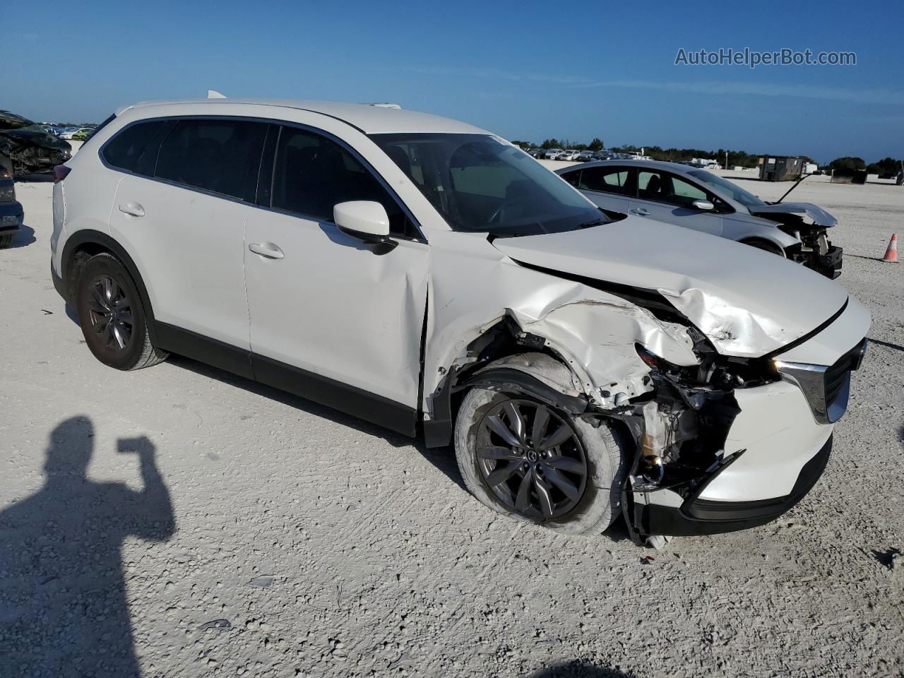 2018 Mazda Cx-9 Sport Белый vin: JM3TCABY4J0230761