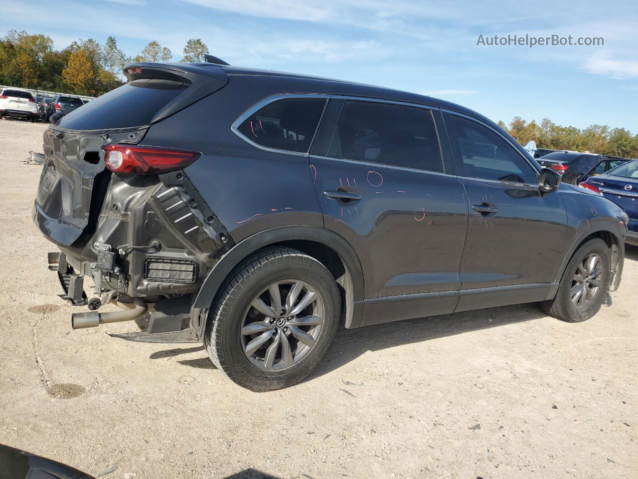 2018 Mazda Cx-9 Sport Charcoal vin: JM3TCABY9J0201174