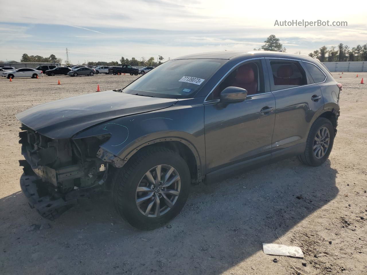 2018 Mazda Cx-9 Sport Charcoal vin: JM3TCABY9J0201174