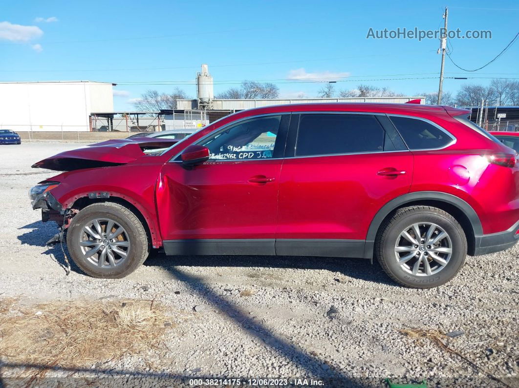 2018 Mazda Cx-9 Touring Maroon vin: JM3TCACY0J0208576