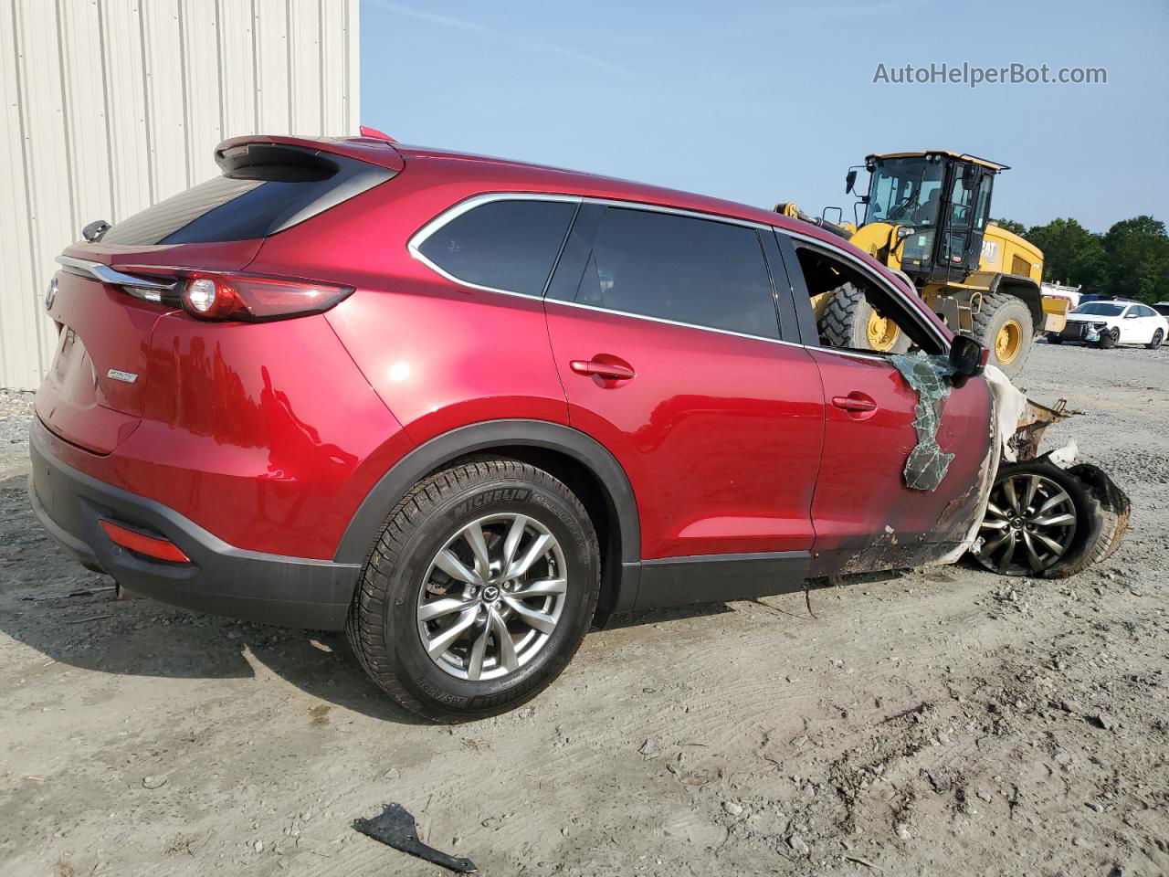 2018 Mazda Cx-9 Touring Red vin: JM3TCACY0J0229296