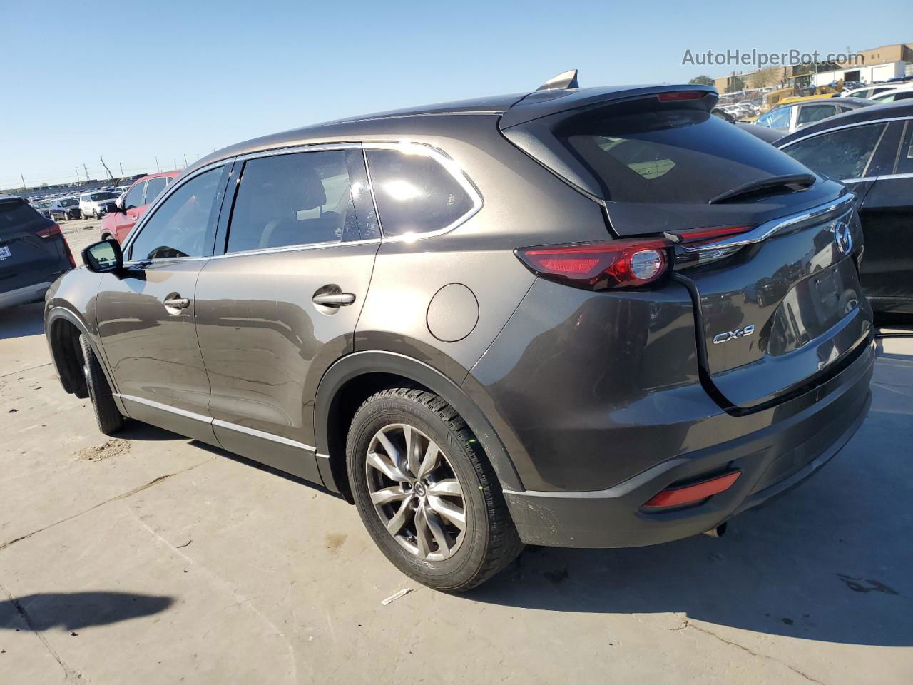 2018 Mazda Cx-9 Touring Gray vin: JM3TCACY1J0208960