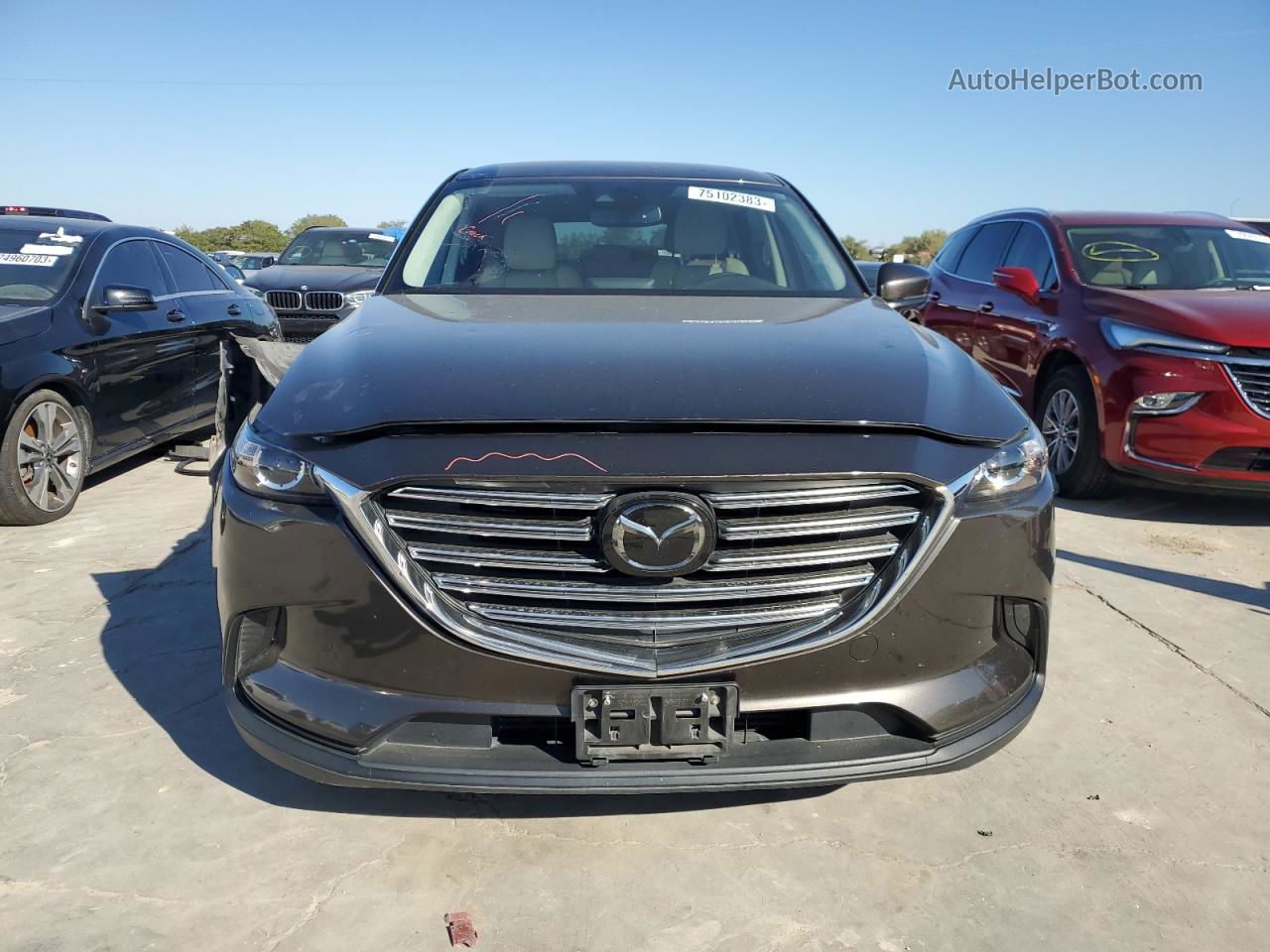 2018 Mazda Cx-9 Touring Серый vin: JM3TCACY1J0208960