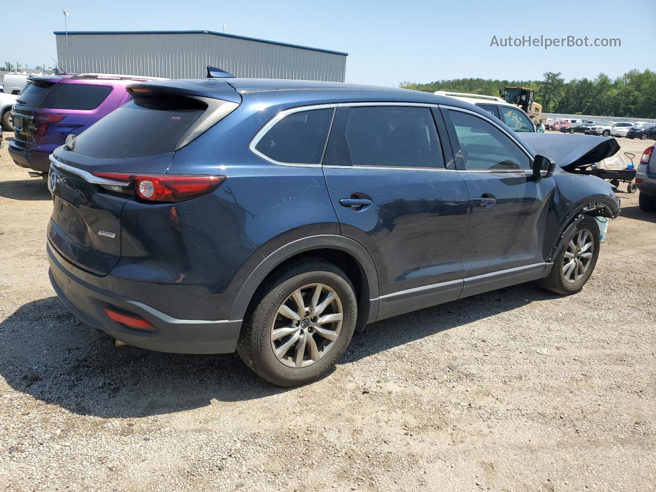 2018 Mazda Cx-9 Touring Синий vin: JM3TCACY2J0226089