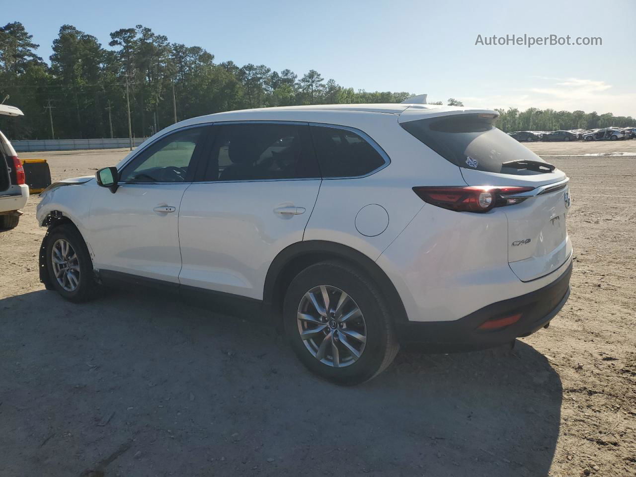 2018 Mazda Cx-9 Touring White vin: JM3TCACY5J0216639