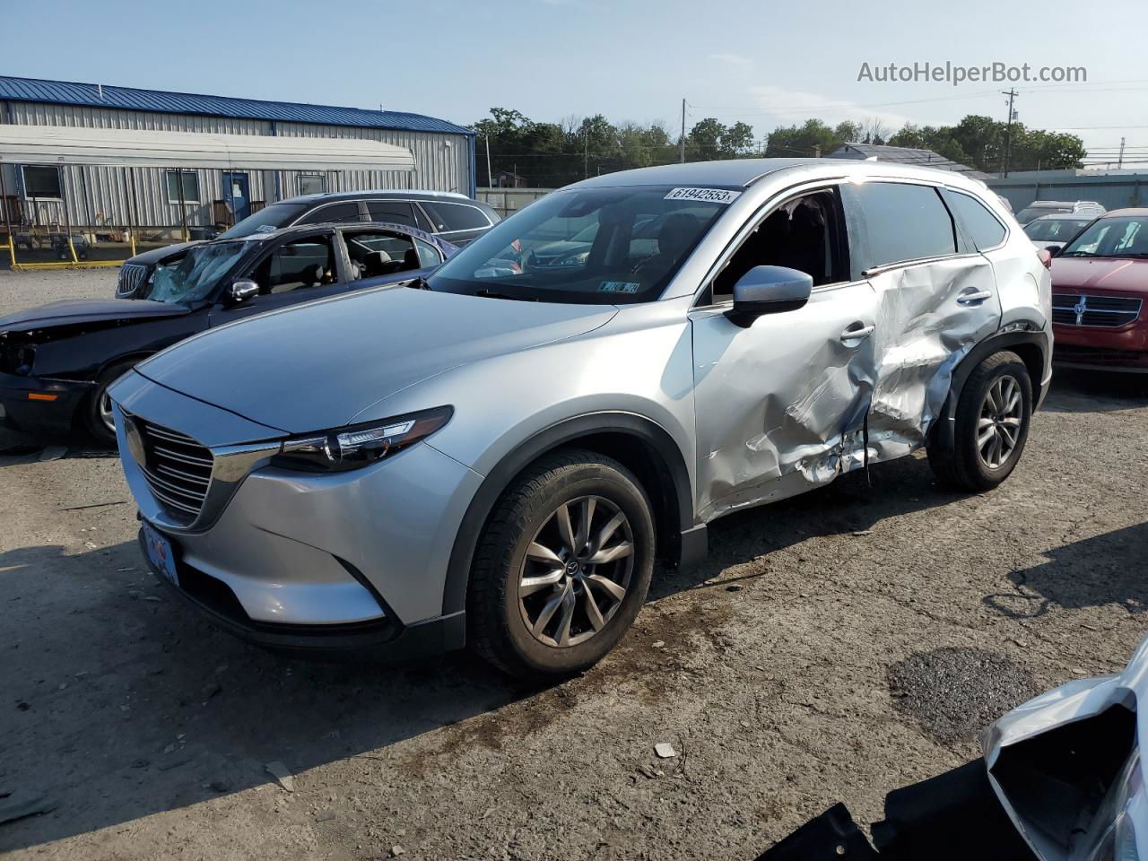 2018 Mazda Cx-9 Touring Серебряный vin: JM3TCACY5J0219041