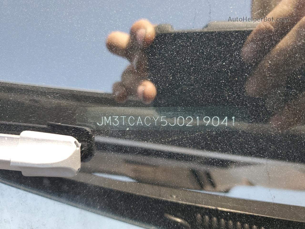 2018 Mazda Cx-9 Touring Silver vin: JM3TCACY5J0219041