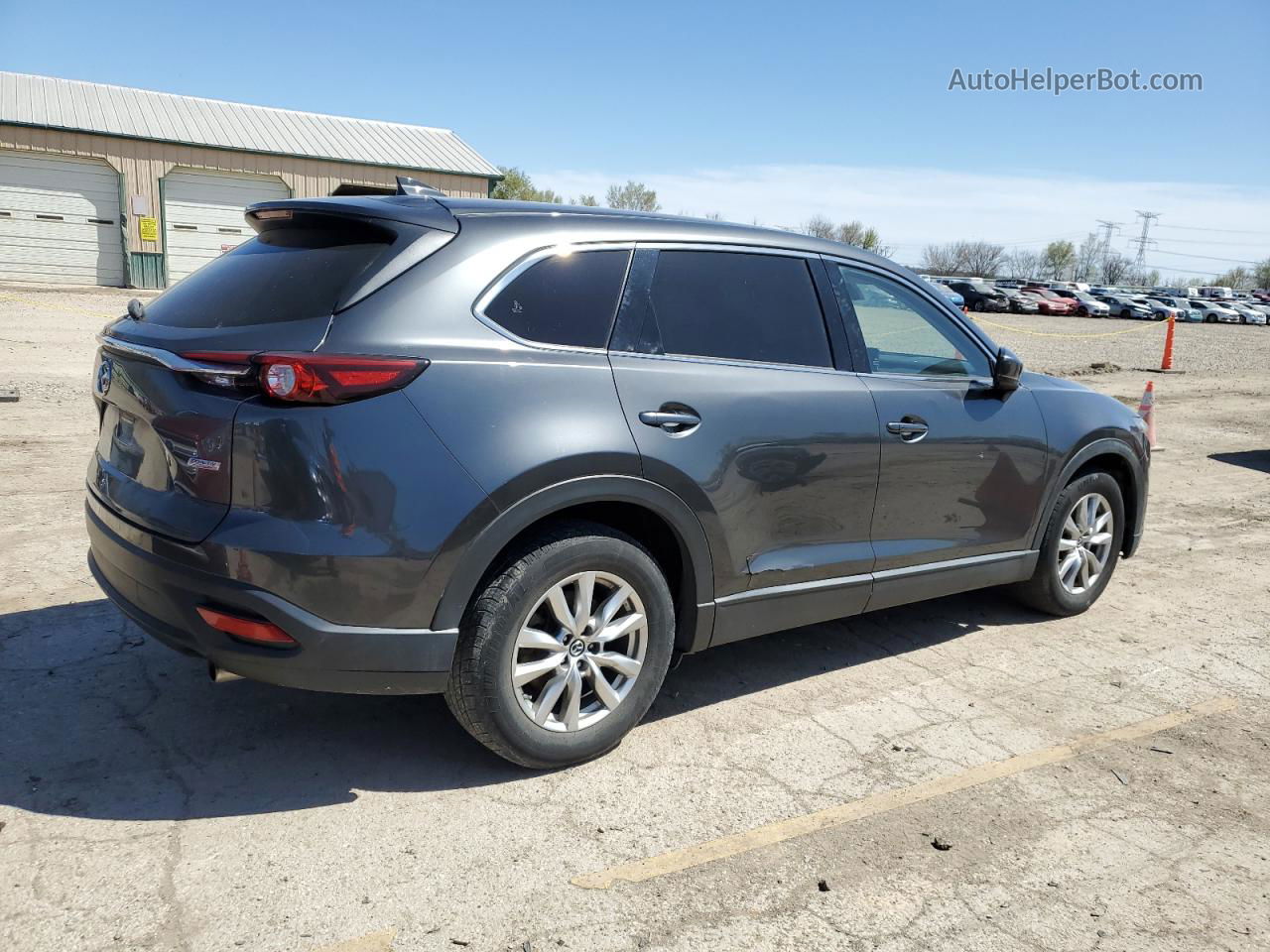 2018 Mazda Cx-9 Touring Gray vin: JM3TCACY5J0219153