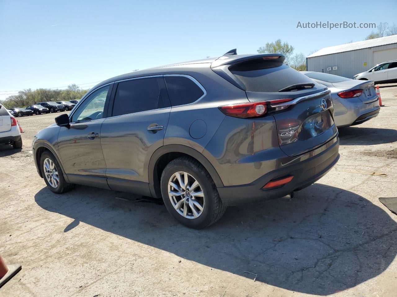 2018 Mazda Cx-9 Touring Gray vin: JM3TCACY5J0219153