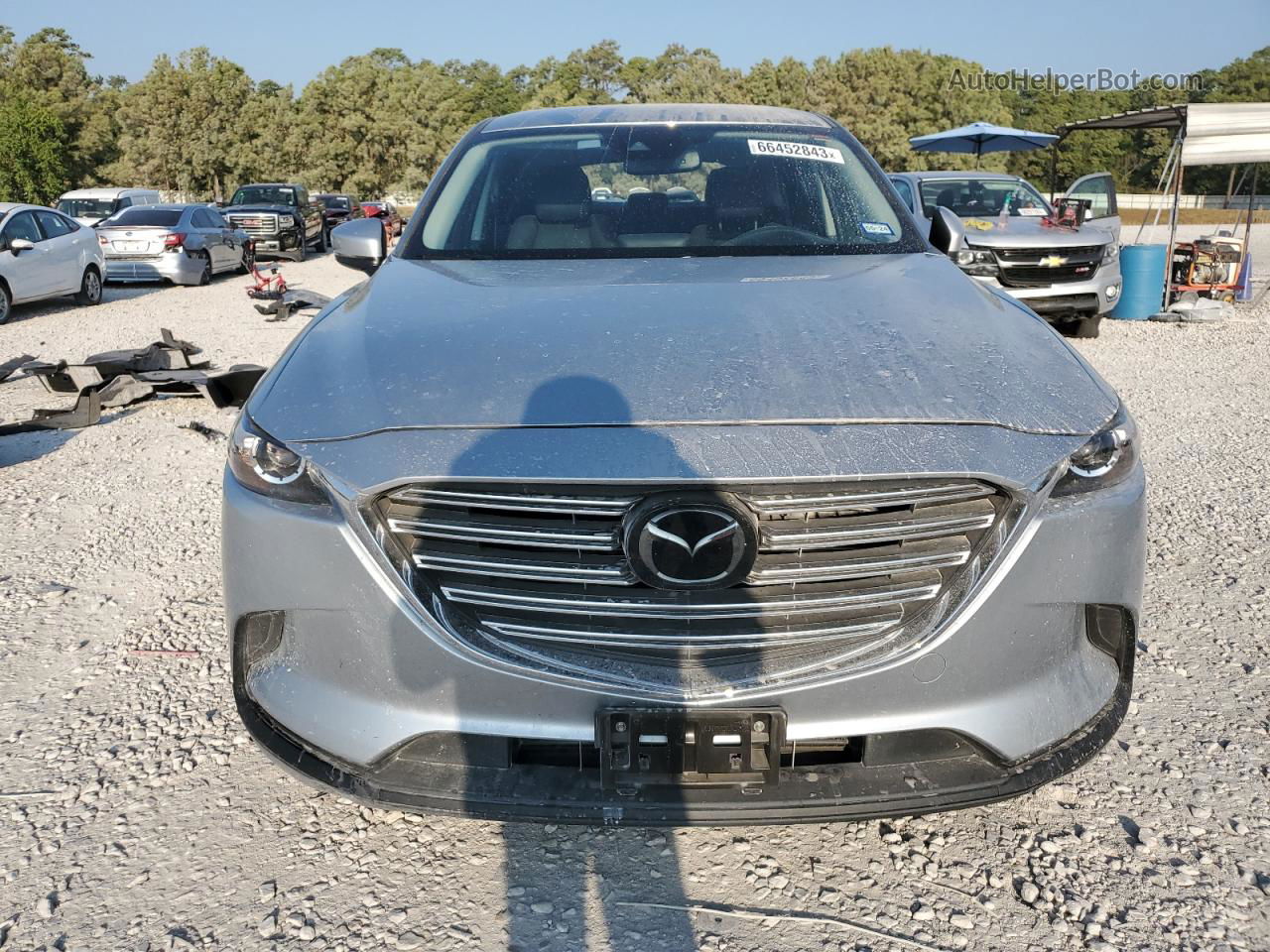 2018 Mazda Cx-9 Touring Silver vin: JM3TCACY6J0214284