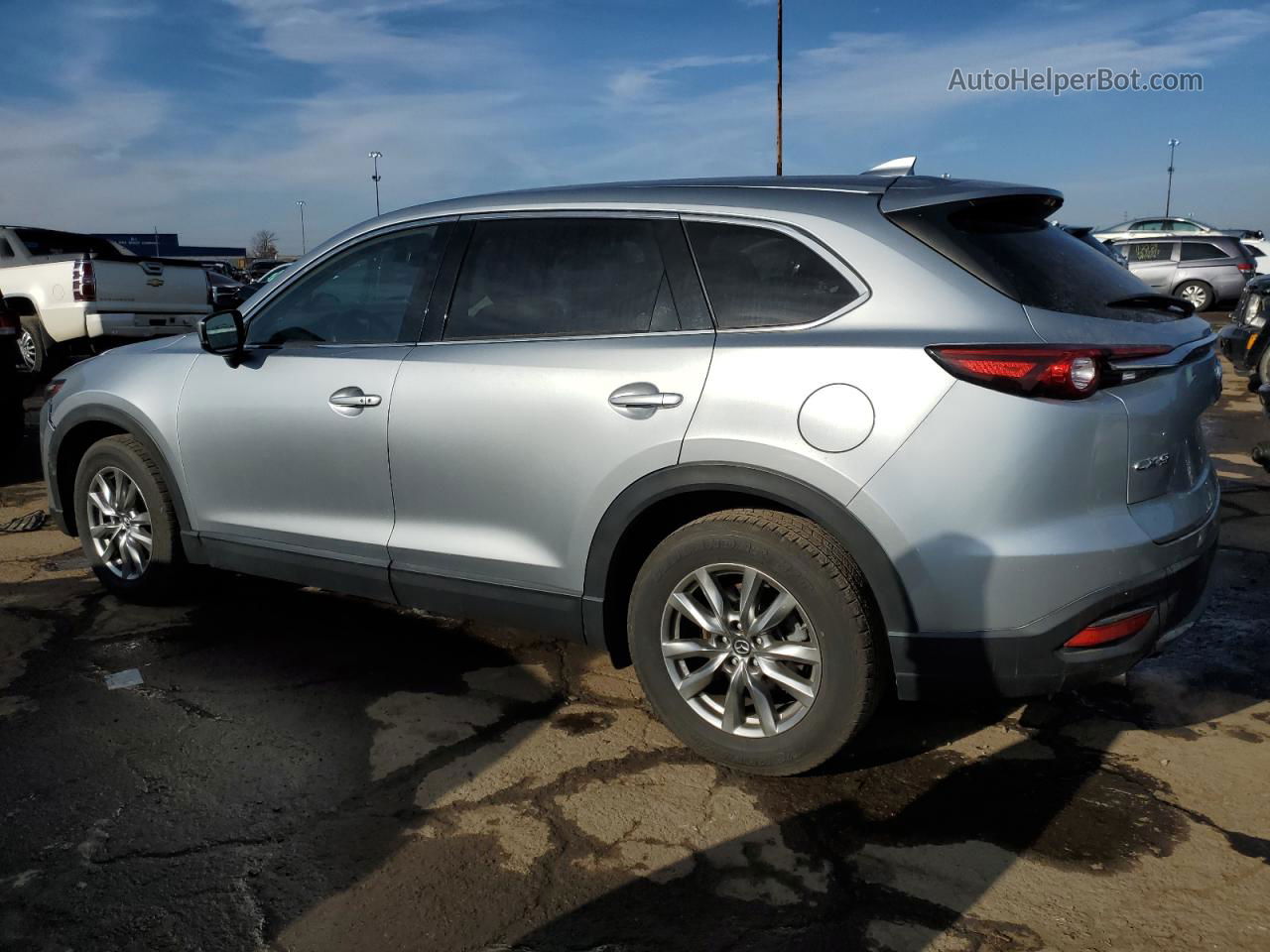 2018 Mazda Cx-9 Touring Серебряный vin: JM3TCACY6J0219209