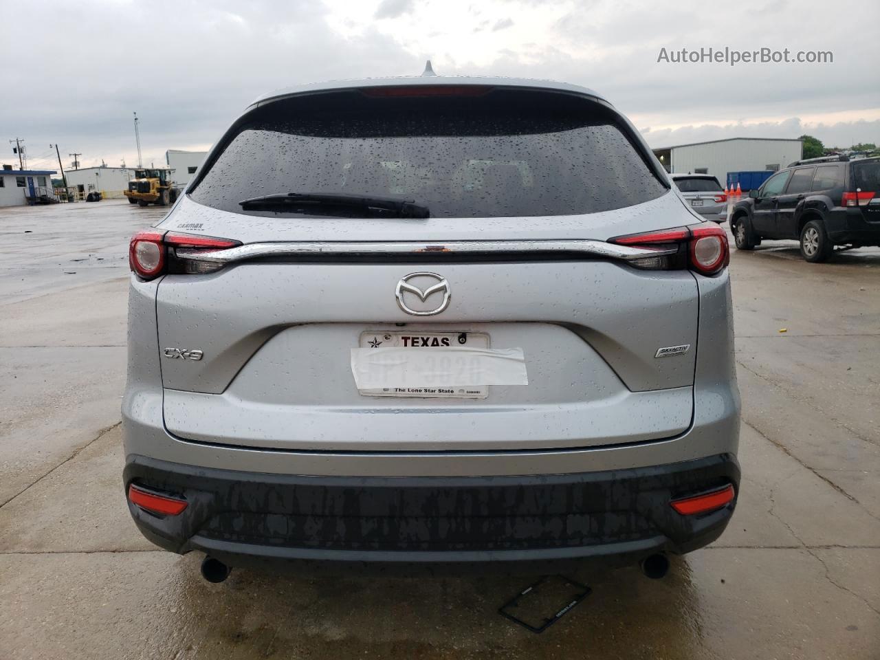 2018 Mazda Cx-9 Touring Silver vin: JM3TCACY6J0222207