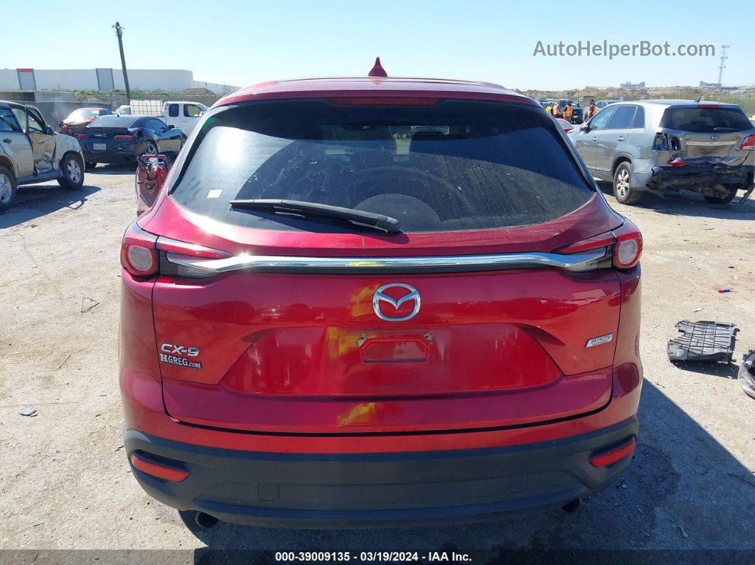 2018 Mazda Cx-9 Touring Red vin: JM3TCACY6J0235071