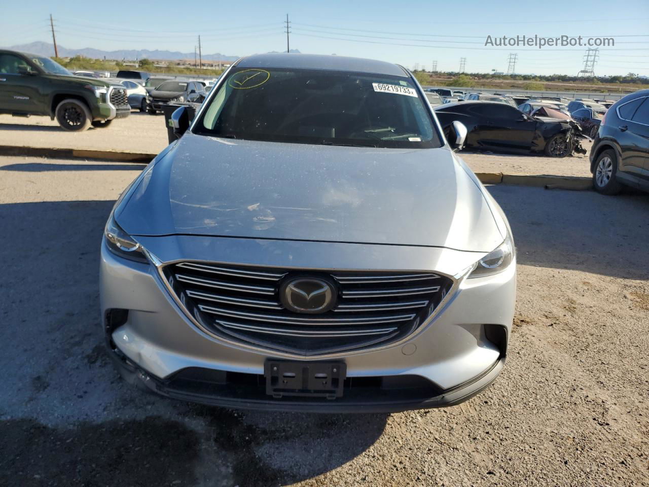 2018 Mazda Cx-9 Touring Silver vin: JM3TCACY7J0222930