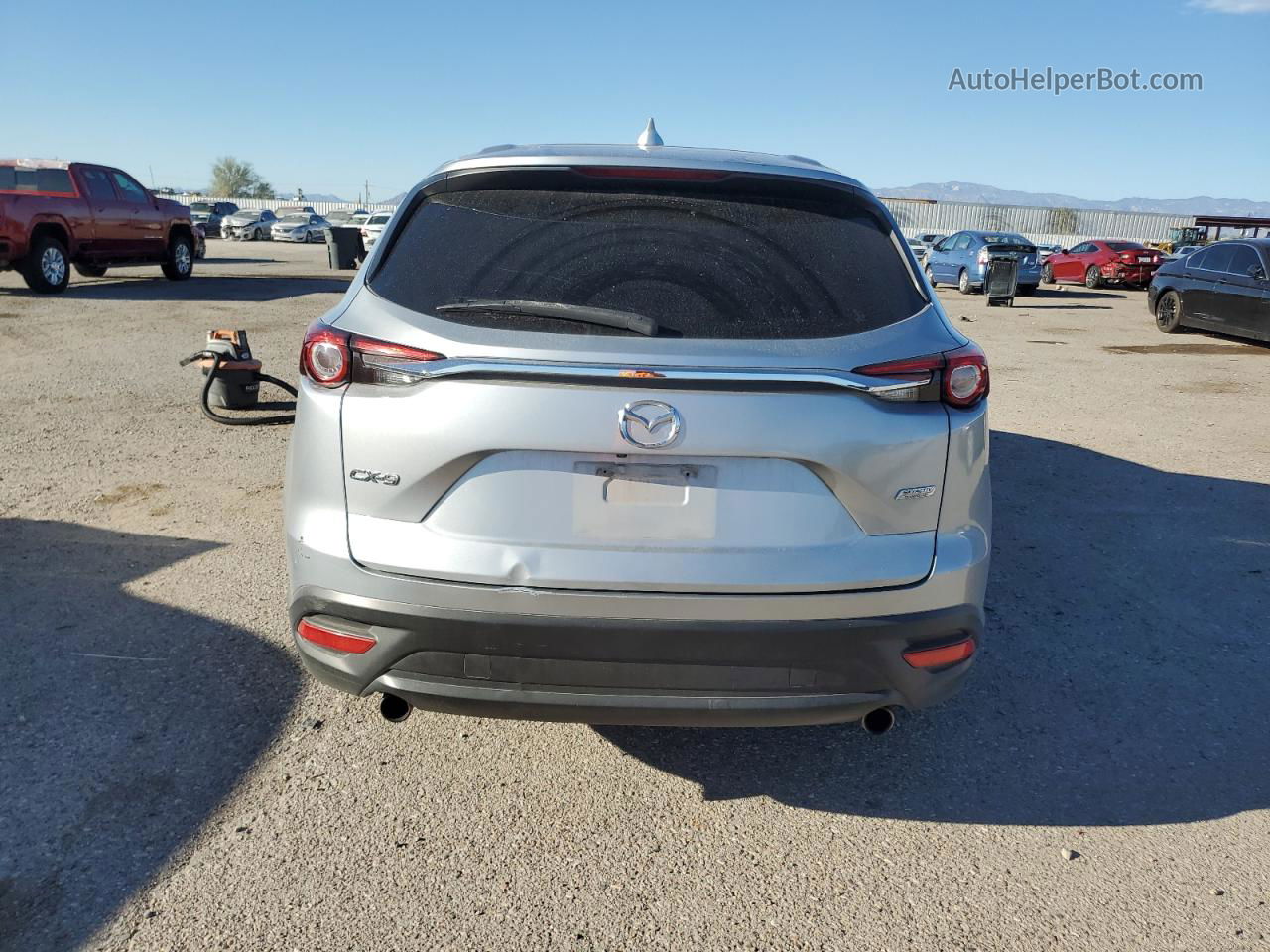 2018 Mazda Cx-9 Touring Silver vin: JM3TCACY7J0222930