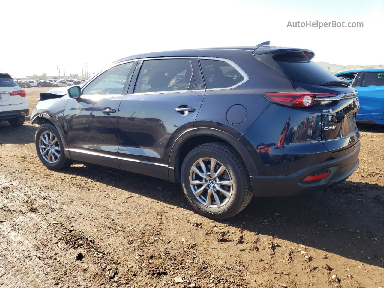 2018 Mazda Cx-9 Touring Blue vin: JM3TCACY9J0216742