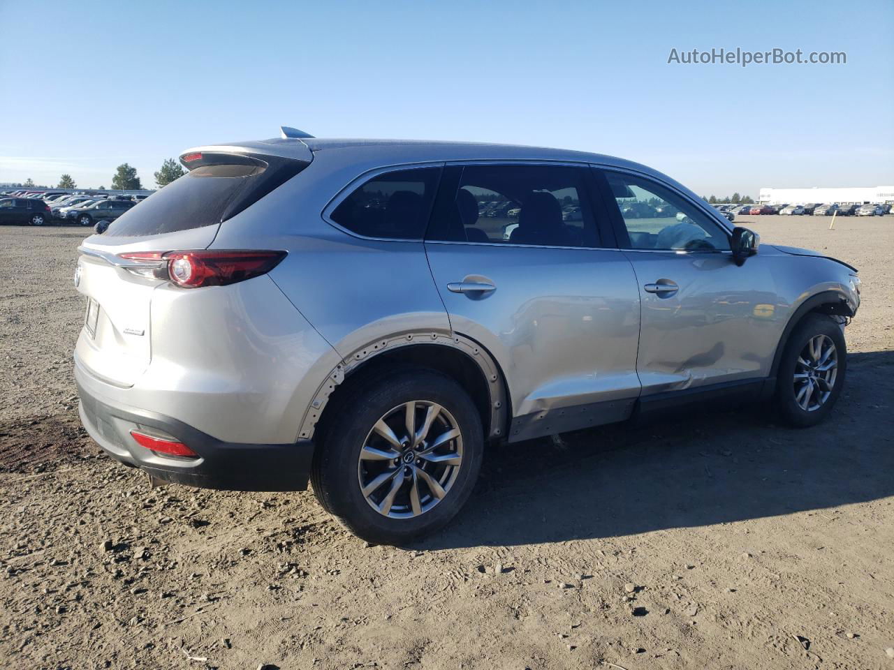 2018 Mazda Cx-9 Touring Silver vin: JM3TCACYXJ0218984