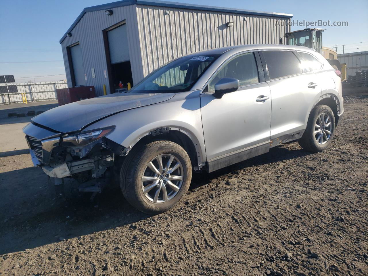 2018 Mazda Cx-9 Touring Silver vin: JM3TCACYXJ0218984