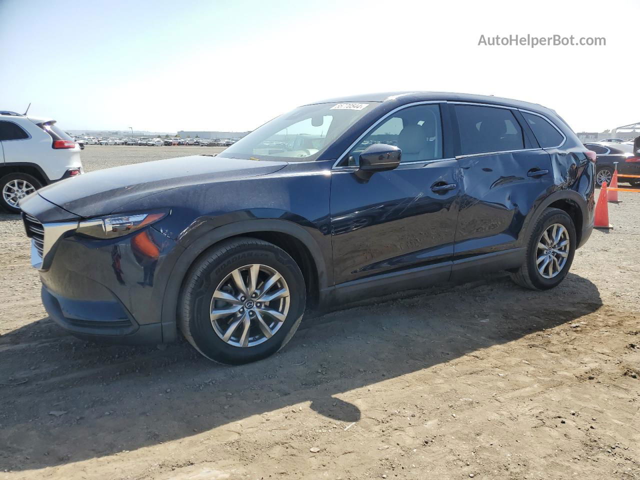 2018 Mazda Cx-9 Touring Синий vin: JM3TCACYXJ0233761