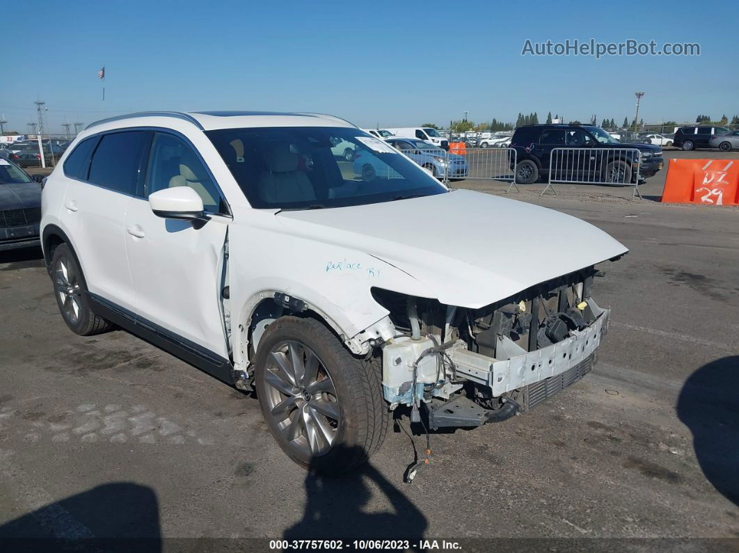 2018 Mazda Cx-9 Grand Touring White vin: JM3TCADY1J0213381