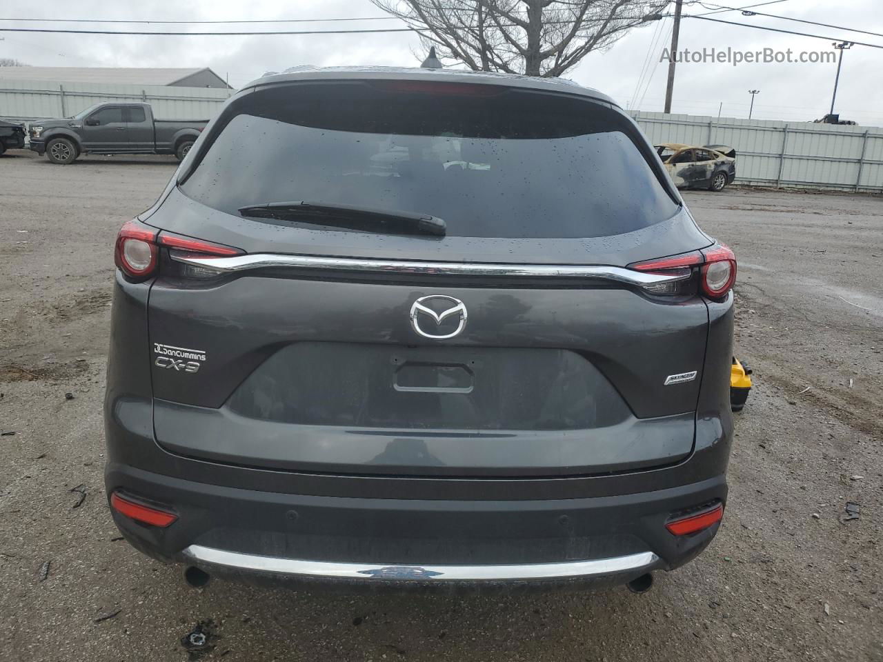 2018 Mazda Cx-9 Grand Touring Black vin: JM3TCADY1J0229175