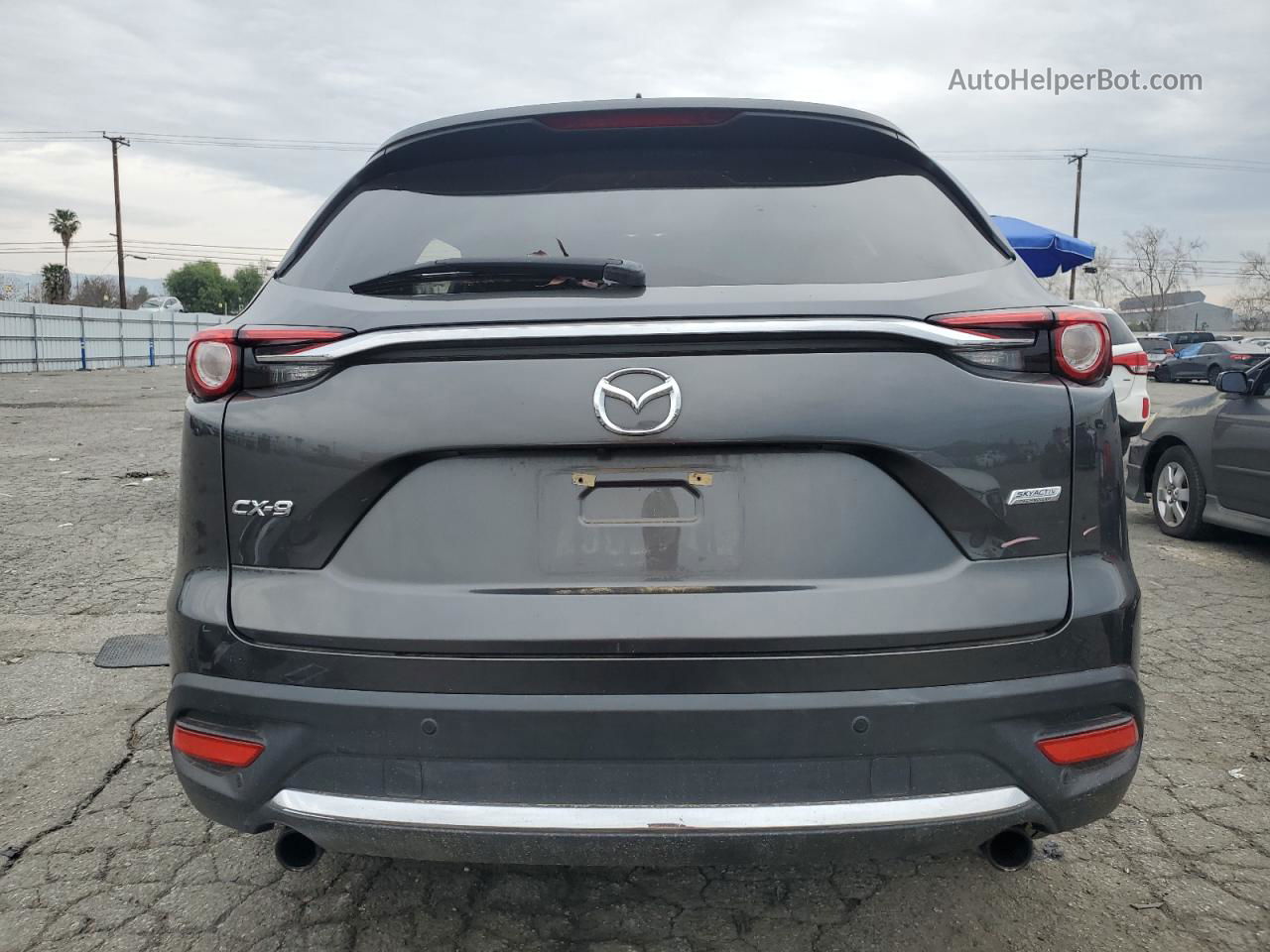 2018 Mazda Cx-9 Grand Touring Charcoal vin: JM3TCADY4J0217280