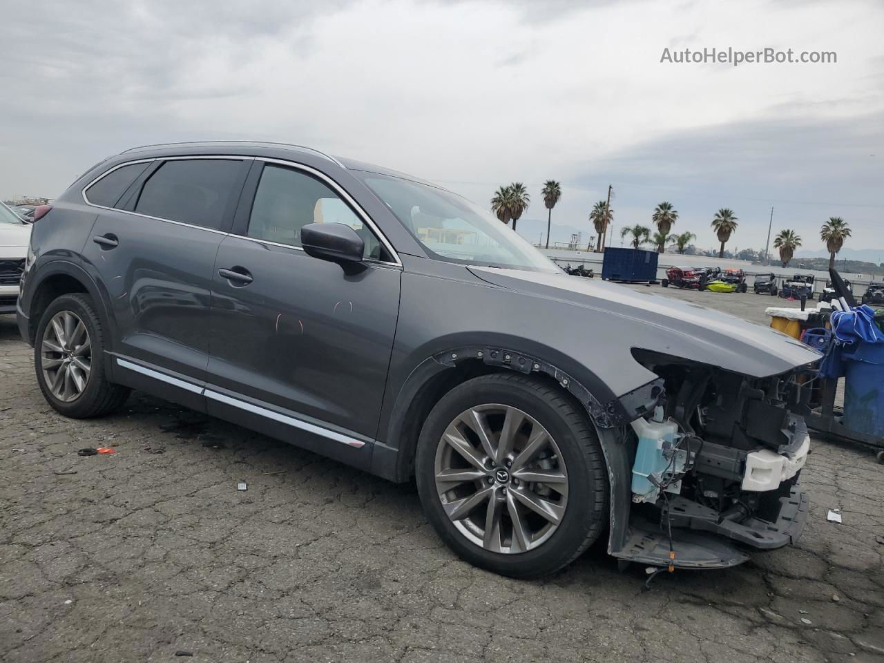 2018 Mazda Cx-9 Grand Touring Charcoal vin: JM3TCADY4J0217280