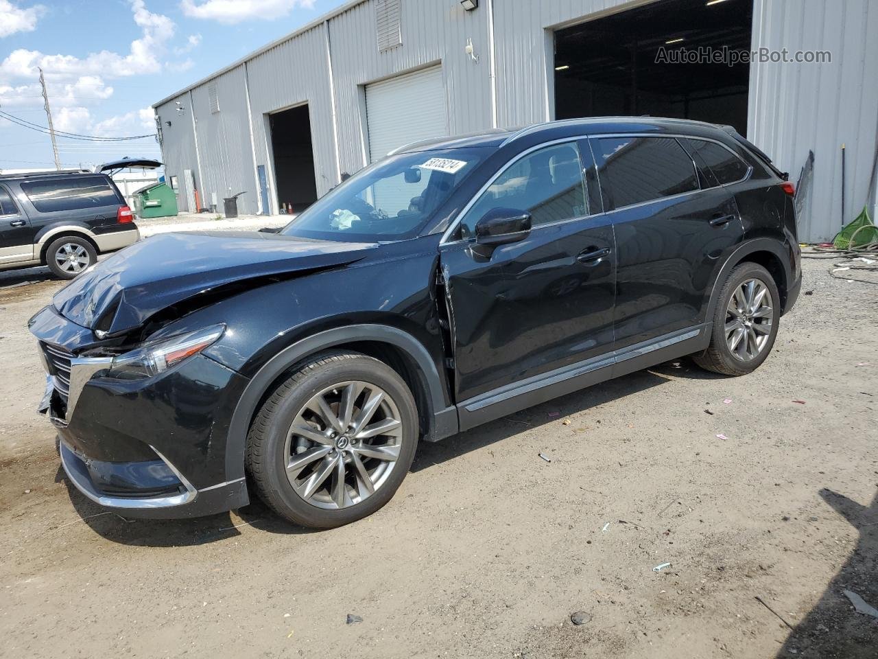 2018 Mazda Cx-9 Grand Touring Black vin: JM3TCADY4J0223046