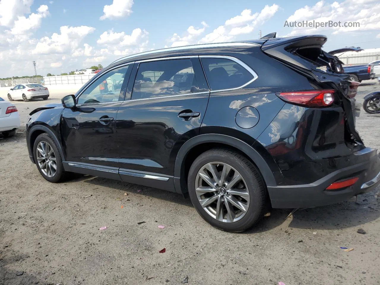 2018 Mazda Cx-9 Grand Touring Black vin: JM3TCADY4J0223046