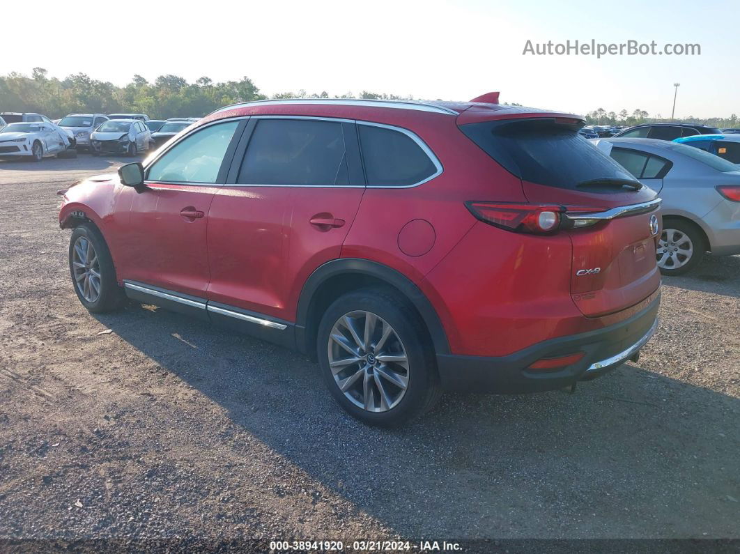 2018 Mazda Cx-9 Grand Touring Red vin: JM3TCADY5J0209236