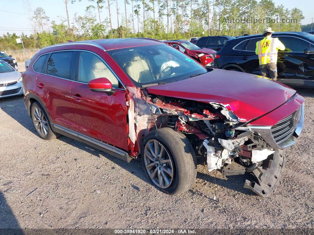 2018 Mazda Cx-9 Grand Touring Red vin: JM3TCADY5J0209236