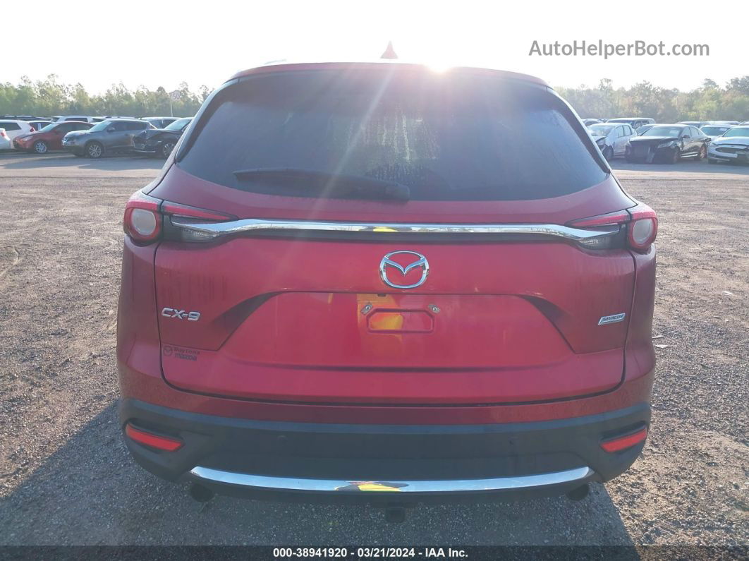 2018 Mazda Cx-9 Grand Touring Red vin: JM3TCADY5J0209236