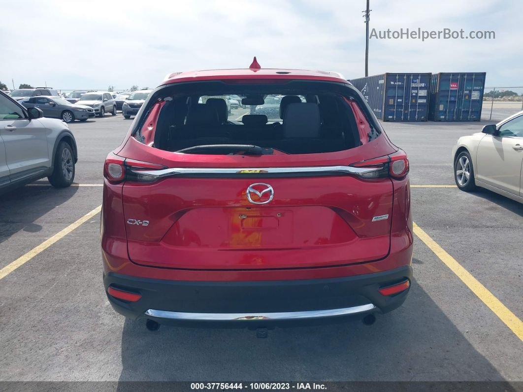 2018 Mazda Cx-9 Grand Touring Красный vin: JM3TCADY5J0215456