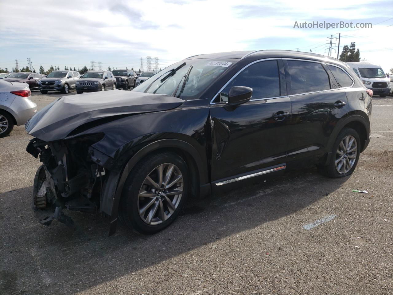 2018 Mazda Cx-9 Grand Touring Черный vin: JM3TCADY5J0221483