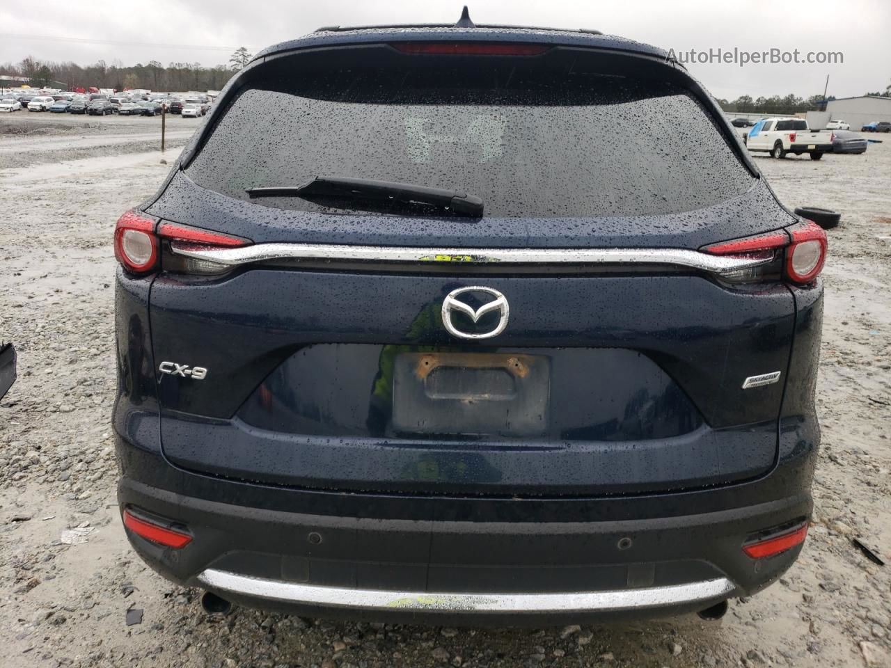 2018 Mazda Cx-9 Grand Touring Синий vin: JM3TCADY6J0215045