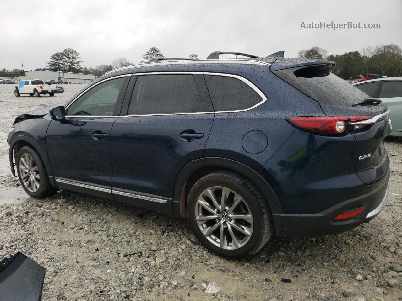 2018 Mazda Cx-9 Grand Touring Синий vin: JM3TCADY6J0215045