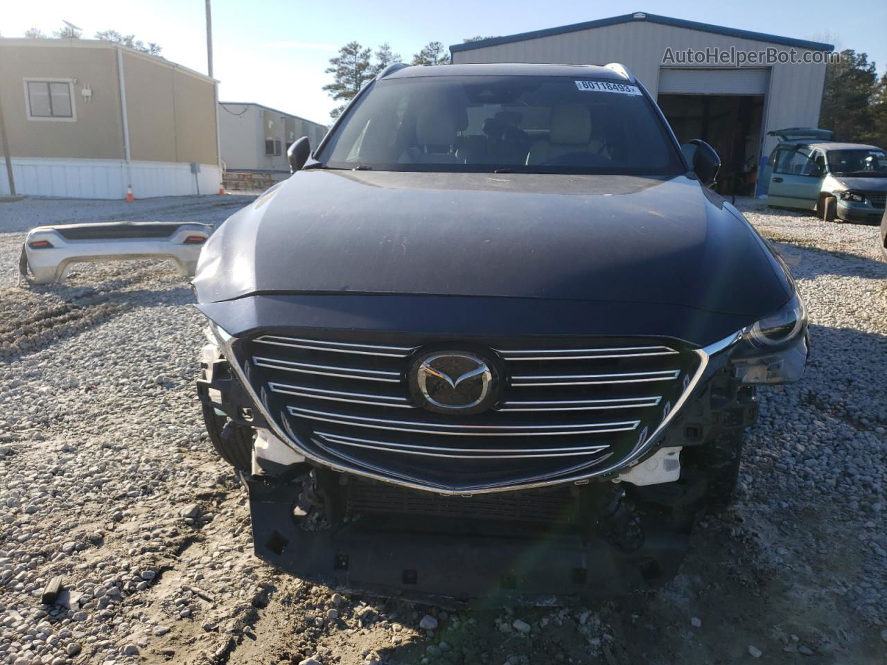 2018 Mazda Cx-9 Grand Touring Синий vin: JM3TCADY6J0232878