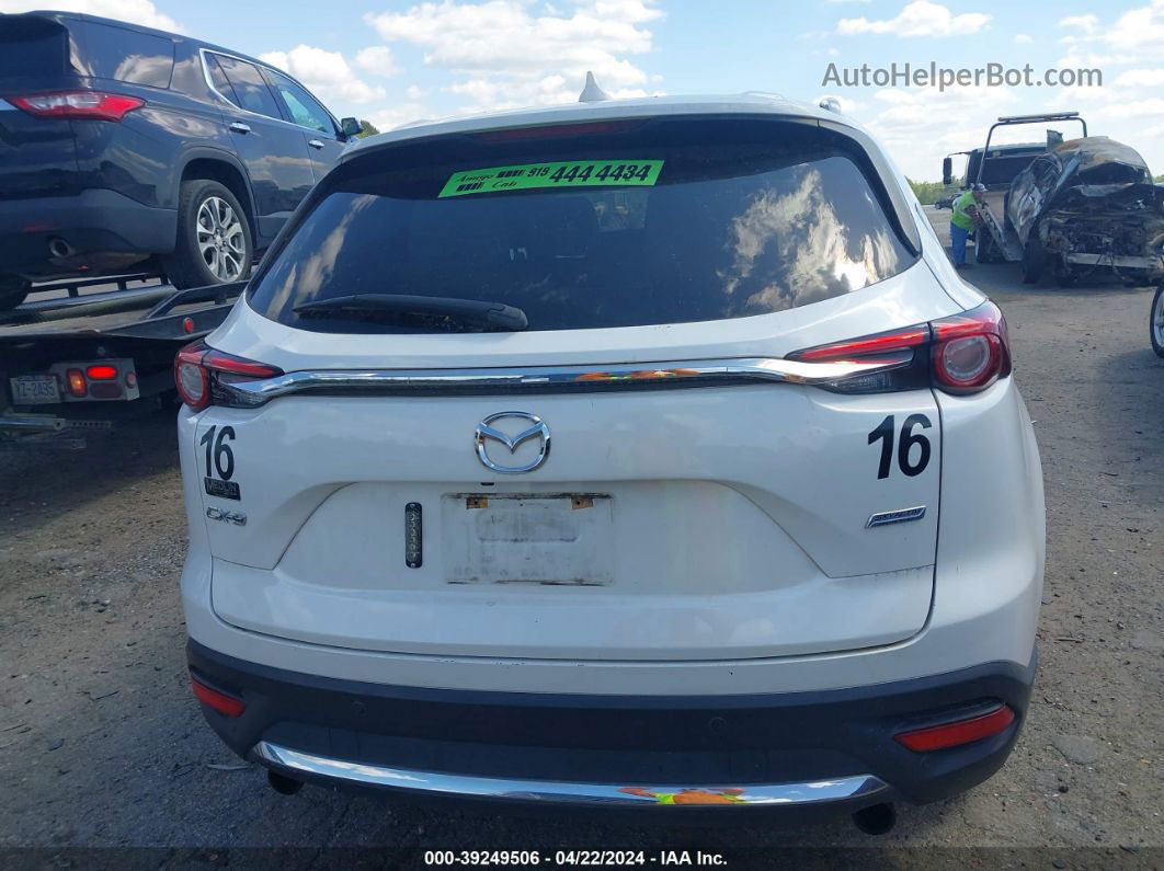 2018 Mazda Cx-9 Grand Touring White vin: JM3TCADY8J0201583