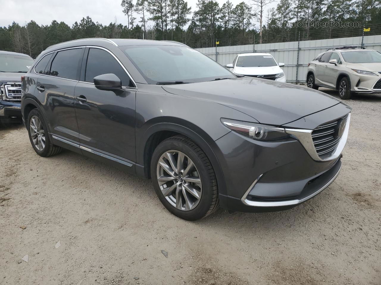 2018 Mazda Cx-9 Grand Touring Charcoal vin: JM3TCADY8J0209179