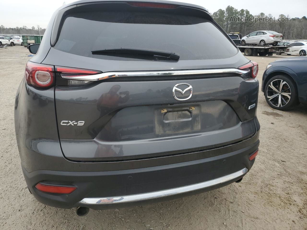 2018 Mazda Cx-9 Grand Touring Charcoal vin: JM3TCADY8J0209179