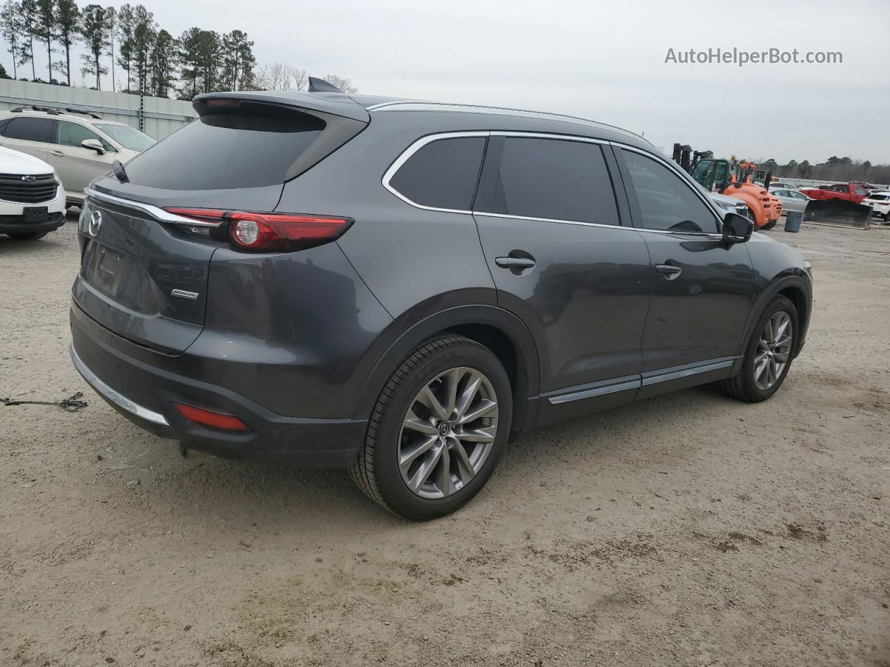 2018 Mazda Cx-9 Grand Touring Charcoal vin: JM3TCADY8J0209179