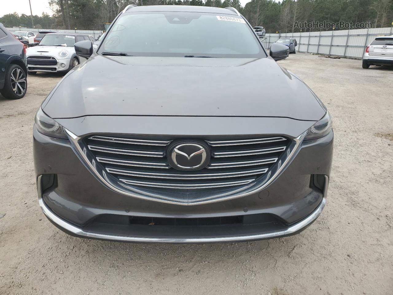 2018 Mazda Cx-9 Grand Touring Charcoal vin: JM3TCADY8J0209179