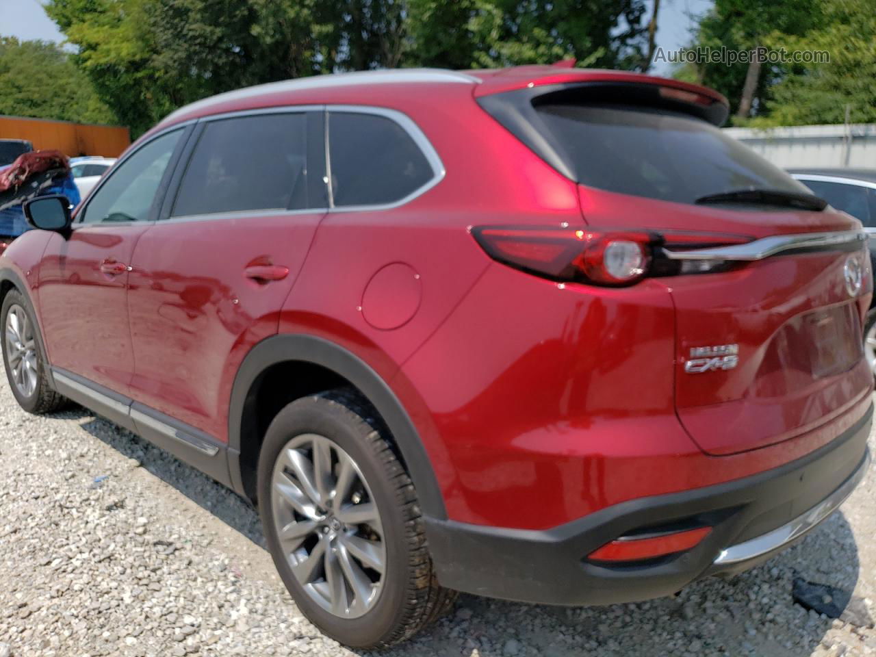 2018 Mazda Cx-9 Grand Touring Red vin: JM3TCADY8J0236043