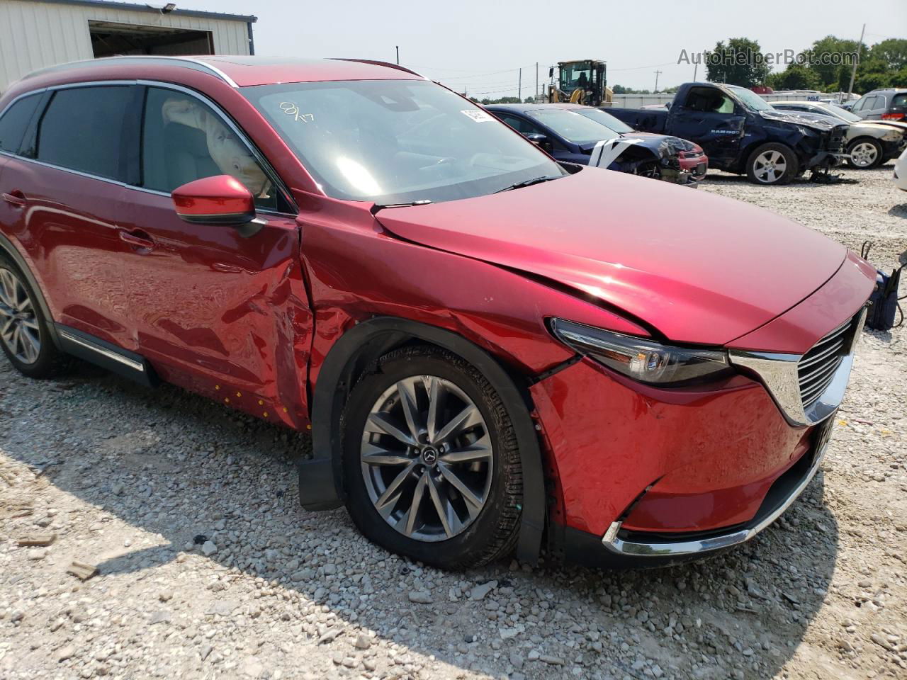 2018 Mazda Cx-9 Grand Touring Red vin: JM3TCADY8J0236043