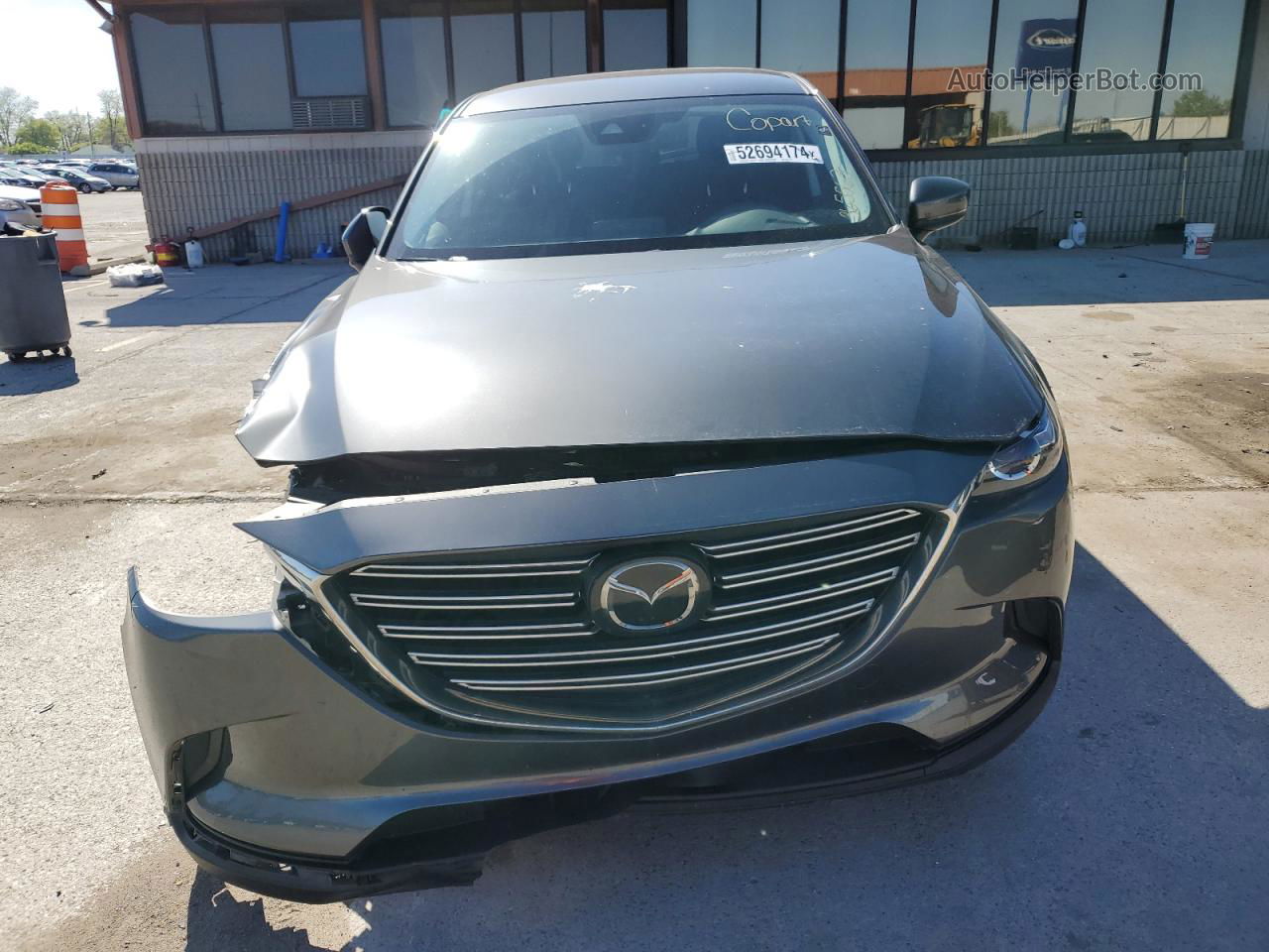 2018 Mazda Cx-9 Sport Gray vin: JM3TCBBY1J0202633