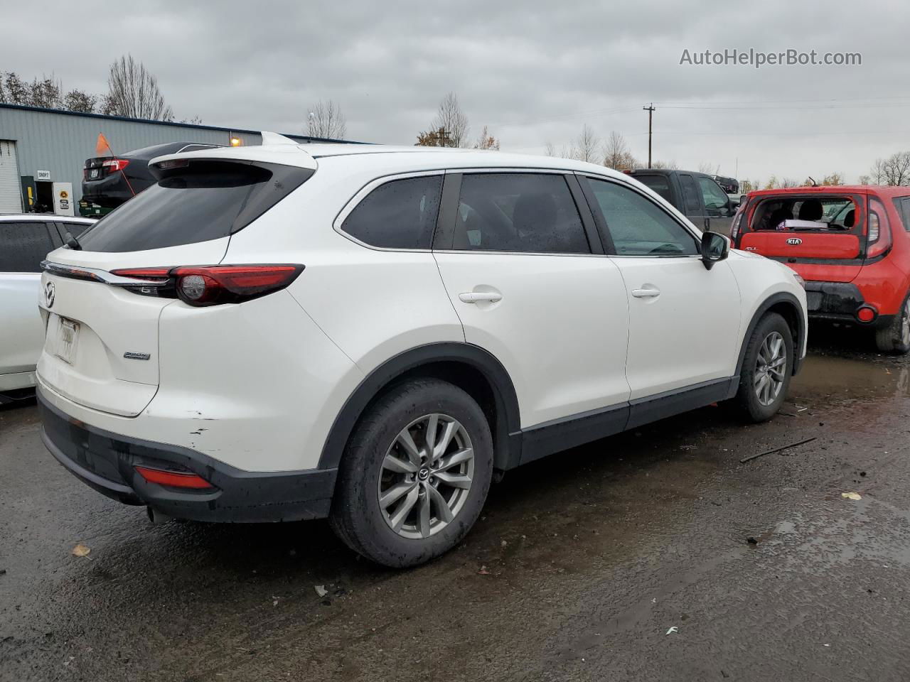 2018 Mazda Cx-9 Sport Белый vin: JM3TCBBY7J0217363